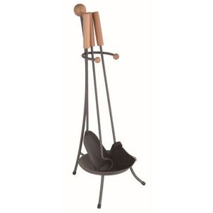 Krbové náradie 3 diely so stojanom, vyobraziť