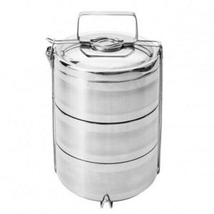 Orion Nerezový termo obedár 3 poschodia, 3 poschodia vyobraziť