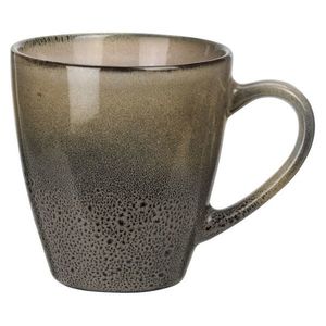 Veľký kameninový hrnček Dario, 320 ml, hnedá vyobraziť