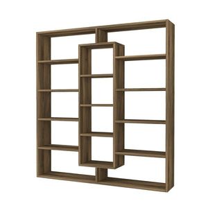 Knižnica Ample Walnut vyobraziť