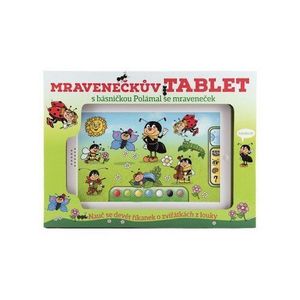 Teddies Mravčekov tablet plast 30x20x2cm na batérie so zvukom v krabici 38x28x4, 5cm vyobraziť