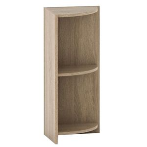 Rohová knižnica TEMPO ASISTENT 014, dub sonoma vyobraziť