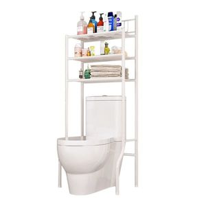 Regál nad toaletu REMIN, biela vyobraziť
