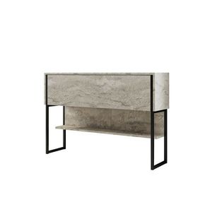 Komoda Luxe Travertine and Black vyobraziť