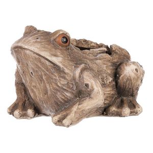 Obal na kvetiny Žaba, 17 x 12 x 19 cm, polyresin vyobraziť