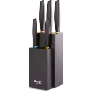 Lamart LT2158 súprava nožov v bloku Color, 5 ks vyobraziť