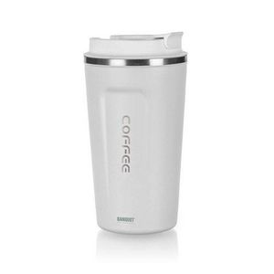 Banquet Termohrnček cestovný ARTY 450 ml, biela vyobraziť
