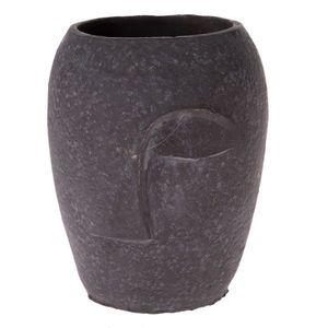 Betónový kvetináč, čierna, 11, 5 x 15 cm vyobraziť