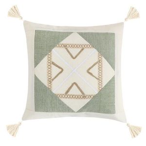 Bellatex Obliečka na vankúšik Peru zelená, 40 x 40 cm vyobraziť