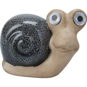 Solárna záhradná dekorácia Slimák, porcelán, 11 x 6, 6 x 13, 5 cm vyobraziť