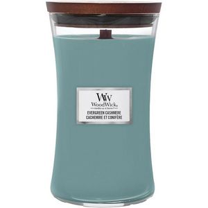WoodWick Vonná sviečka váza veľká Evergreen Cashmere, 609 g vyobraziť