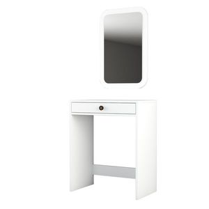 Kozmetický stolík Lizbon Mirror White vyobraziť