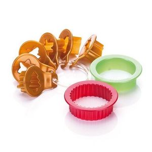 Tescoma DELÍCIA vianočné vykrajovačky na linecké koláčiky 8 ks vyobraziť