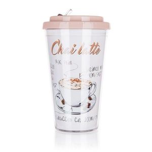 Banquet Hrnček cestovný dvojstenný COFFEE 0, 5 l, Chai latte vyobraziť
