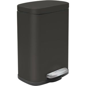 Spirella Pedálový odpadkový kôš soft-close Akira 12 l, matná čierna, 12 l vyobraziť