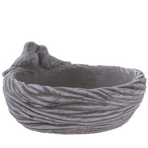 Betónové pítko pre vtáčiky Bird´s nest, 18, 5 x 9 x 18 cm vyobraziť