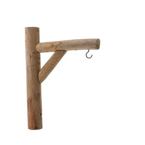 Drevený nástenný hák hnedá, 30 cm vyobraziť