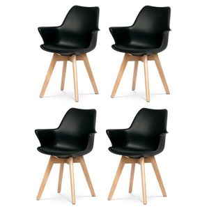 Sada jedálenských stoličiek CT-771 BK, 4 ks vyobraziť