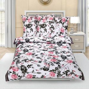 Bellatex Bavlnené obliečky Šípková ruža, 140 x 200 cm, 70 x 90 cm, 140 x 200 cm, 70 x 90 cm vyobraziť