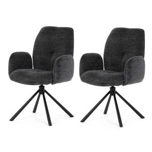 Sada jedálenských stoličiek DCH-D1330 BK2, 2 ks vyobraziť