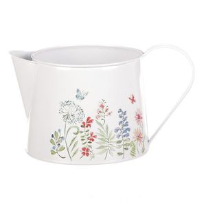 Obal na kvety Lúčne kvety, 21 x 12 x 13 cm, kanva, kov vyobraziť