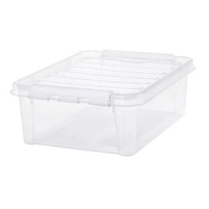 SmartStore Úložný box s bielymi klipmi Classic, 21 l, 21 l vyobraziť