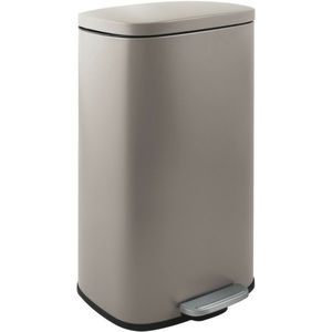 Spirella Pedálový odpadkový kôš soft-close Akira 50 l, matná sivohnedá, 50 l vyobraziť