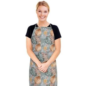 Bellatex Zástěra Adéla Monstera, ružová žltá, 67 x84 cm vyobraziť