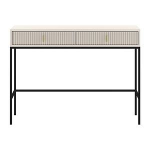 Dekoratívny stolík MAGIRA, krémová vyobraziť