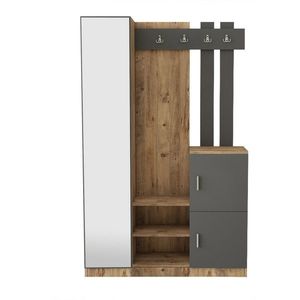 Predsieňová zostava Dano Atlantic Pine and Anthracite vyobraziť