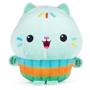 Gábinin Kúzelný Domček Mačička Muffin 25 cm, zelená, plyš vyobraziť