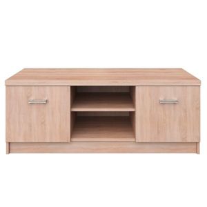 Televízny stolík TOPTY 2D, dub Sonoma vyobraziť