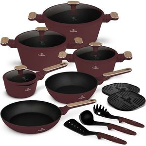 BerlingerHaus Súprava riadu s titánovým povrchom Leonardo Nordic, 15 ks vyobraziť