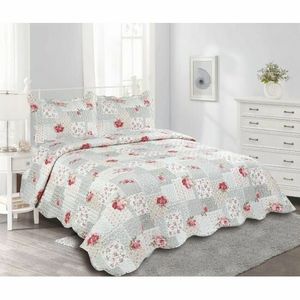 Prehoz na posteľ Patchwork Idea, 230 x 250 cm, 2 ks 50 x 70 cm, 230 x 250 cm vyobraziť