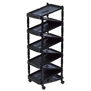 Stojan na topánky Zip 10 čierna, 36 x 30 x 94 cm vyobraziť