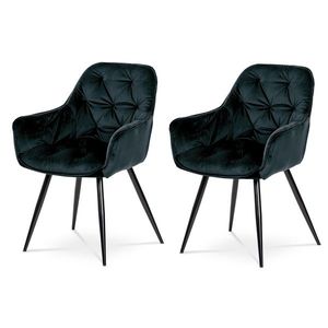 Sada jedálenských stoličiek DCH-421 BK4, 2 ks vyobraziť