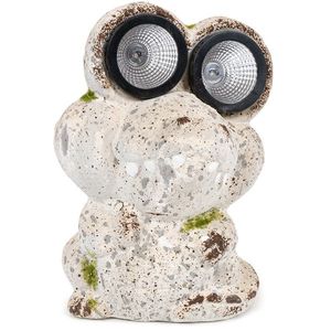 Solárna vonkajšia dekorácia Krokodíl, 12, 5 x 20 x 13 cm, keramika vyobraziť