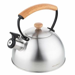 Florina Nerezový čajník Natura Line 2, 3 l, strieborná vyobraziť