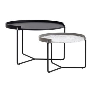 Odkladací stolík Mandy Athracite, 2 ks vyobraziť