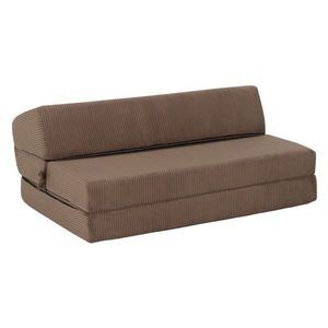 Skladacie kreslo/matrac VEDIS, svetlo hnedá vyobraziť