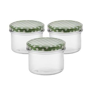 3-dielna sada zaváracích pohárov s viečkom, 235 ml vyobraziť
