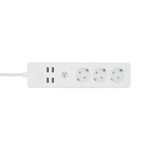Tellur WiFi Smart Power Strip, 3× 4× USB 4 A, 2200 W, 10 A, 1, 8 m predlžovací kábel vyobraziť
