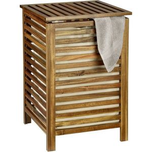 Wenko Kôš na špinavú bielizeň z akácie Fondi 56 l vyobraziť