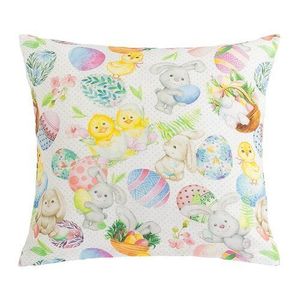 Bellatex Vankúšik EMA Veľká noc Zajačik, Kuriatko, 45 x 45 cm vyobraziť