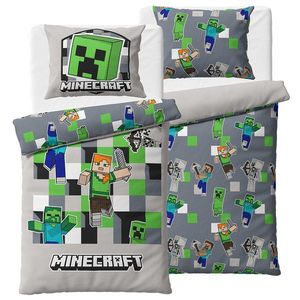 Detské obliečky Minecraft Objav svoj Svet, 140 x 200 cm, 70 x 90 cm vyobraziť