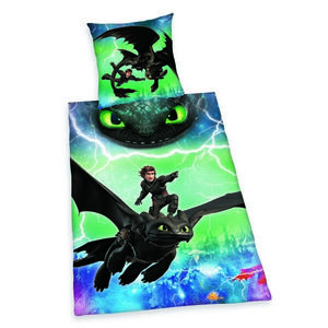 Herding Bavlnené obliečky Dragons, 135 x 200 cm, 80 x 80 cm vyobraziť