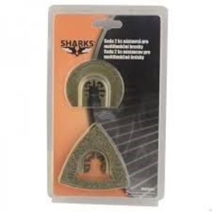 Sharks OEM Sada 2 ks nástavcov pre multifunkčné brúsky vyobraziť