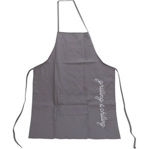 Kuchyňská zástera antracitová, 60 x 84 cm vyobraziť