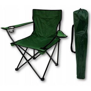 Kreslo rybárske, 50 x 50 x 80 cm, zelená vyobraziť