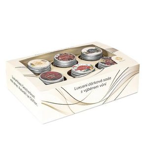 Arome Set sviečok s prianím 28g v darčekovej krabičke, Winter, mix 6 ks vyobraziť